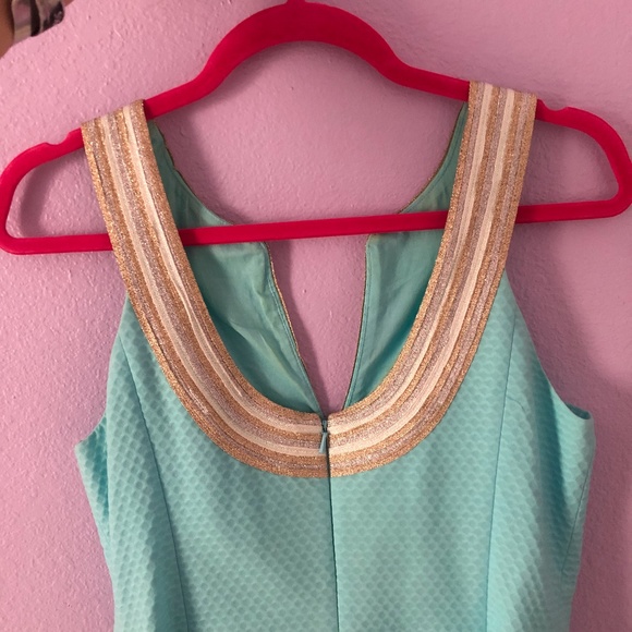 Lilly Pulitzer Serene Blue Valli Shift Dress Size2 - Picture 11 of 13
